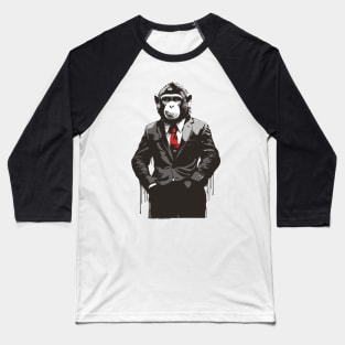 monkey in suit Baseball T-Shirt